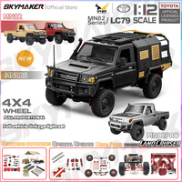 Skymaker Mn 1:12 RC Car Model Mn82 Pro MN82S Full Scale LC79 RTR 2.4g 4WD 280 Motor Remote Control RC Truck Toys With Metal Part