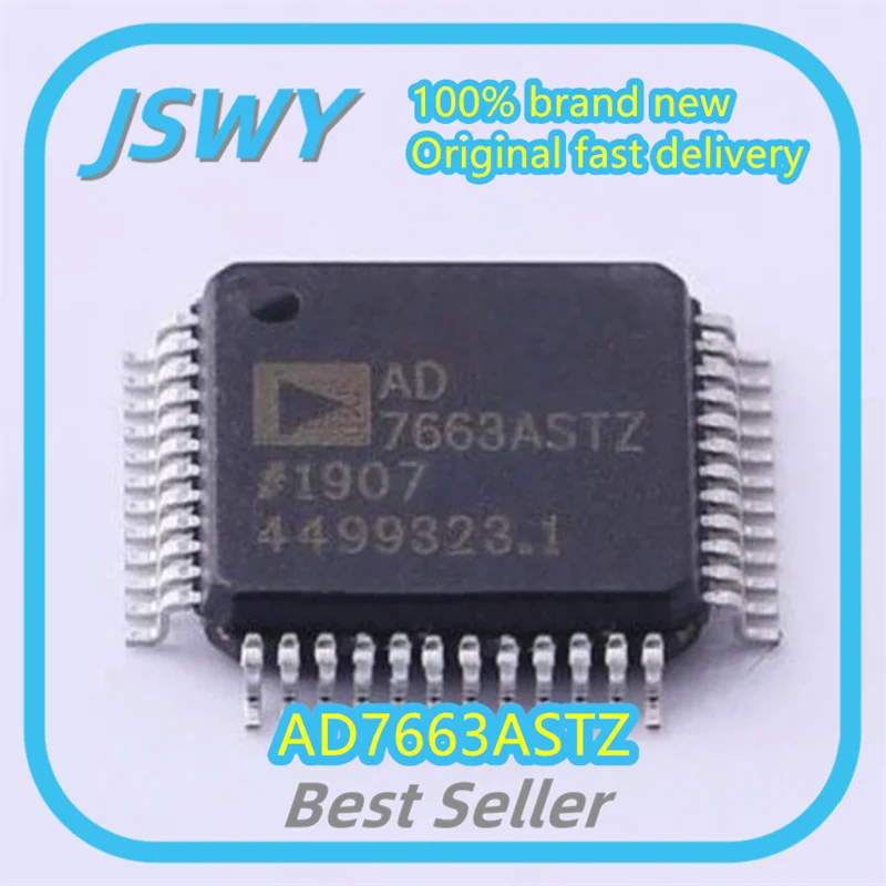 

(1/20 pcs) AD7663ASTZ AD7663 7663ASTZ LQFP48 16-bit Analog to Digital Converter Brand New Genuine Ships Fast!