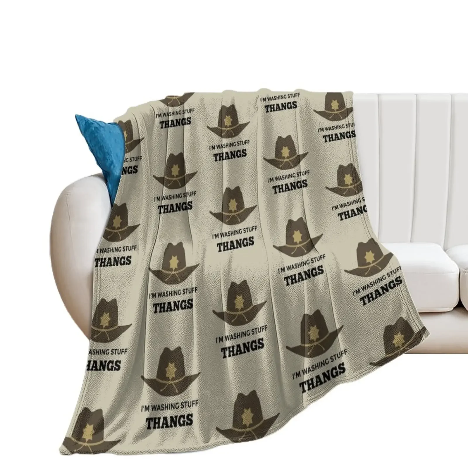 

i'm washing stuff... thangs! - black Throw Blanket Sofa Throw bed plaid Blankets