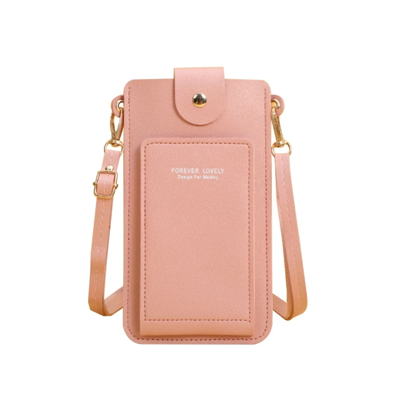 Women's License Card Bag Phone Bag for Touch Screen Clutch Bag Small Crossbody Bag Wallet Shoulder Bag