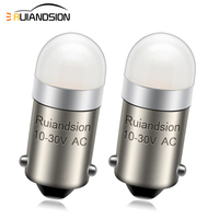 Ruiandsion BA9S T4W 12V 24V High Performance Automotive Sidelight LED Bulb 4300K 6000K