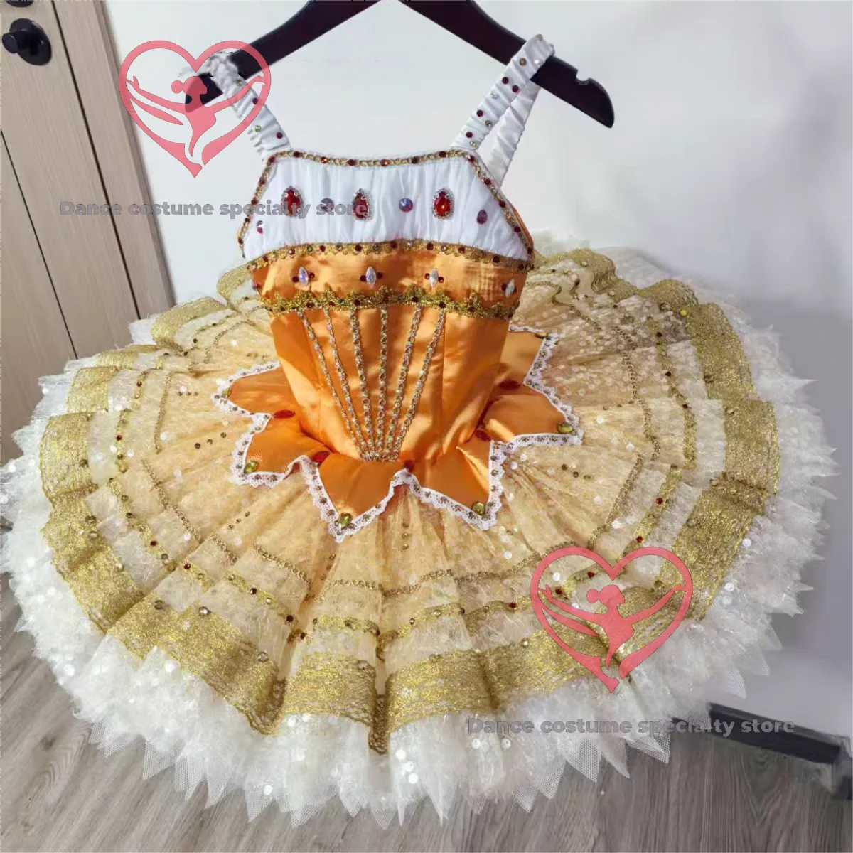 

Haute Couture дочь фараона профессиональное балетное платье-пачка наряд для соревнований GDC костюм для выступлений на заказ