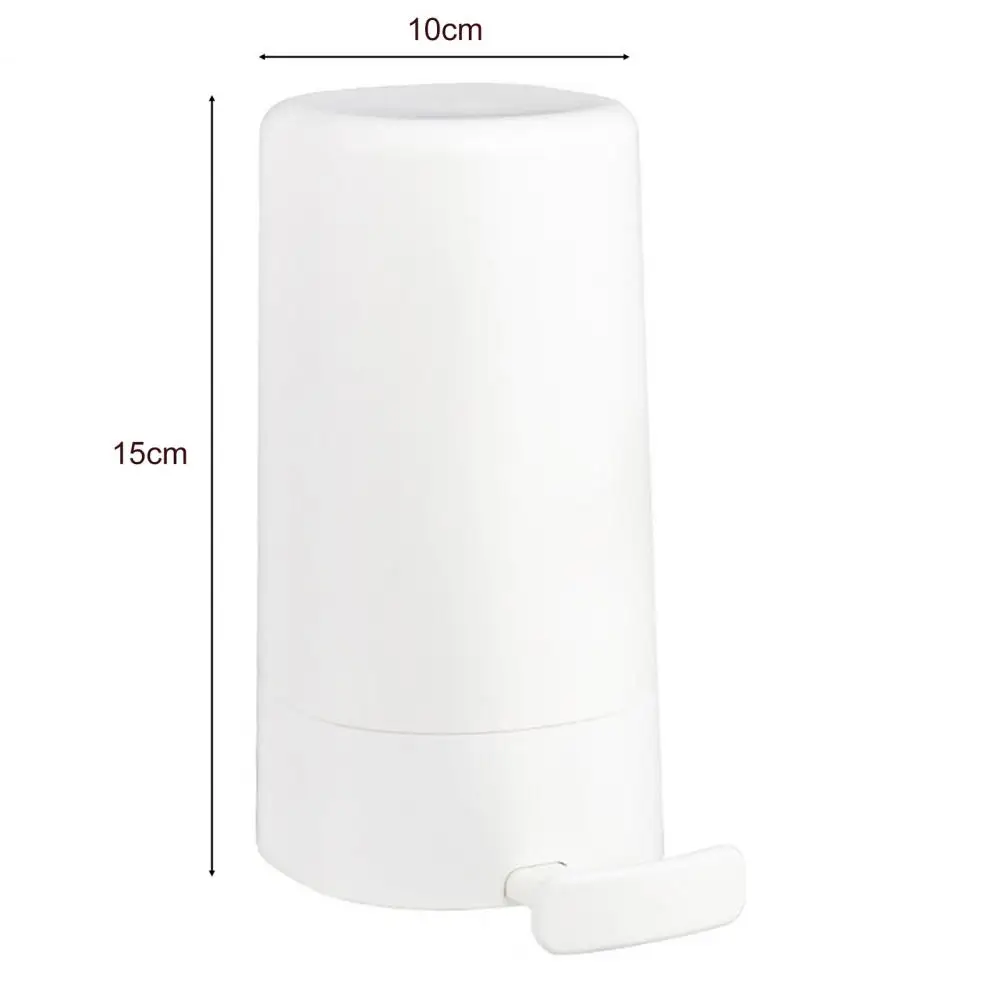 15*10cm Wall-Mounted Soap Grinder With 3 Adjustable Levels Dual Desiccant Compartments Soap Dispenser Bottle Bathroom Accessory