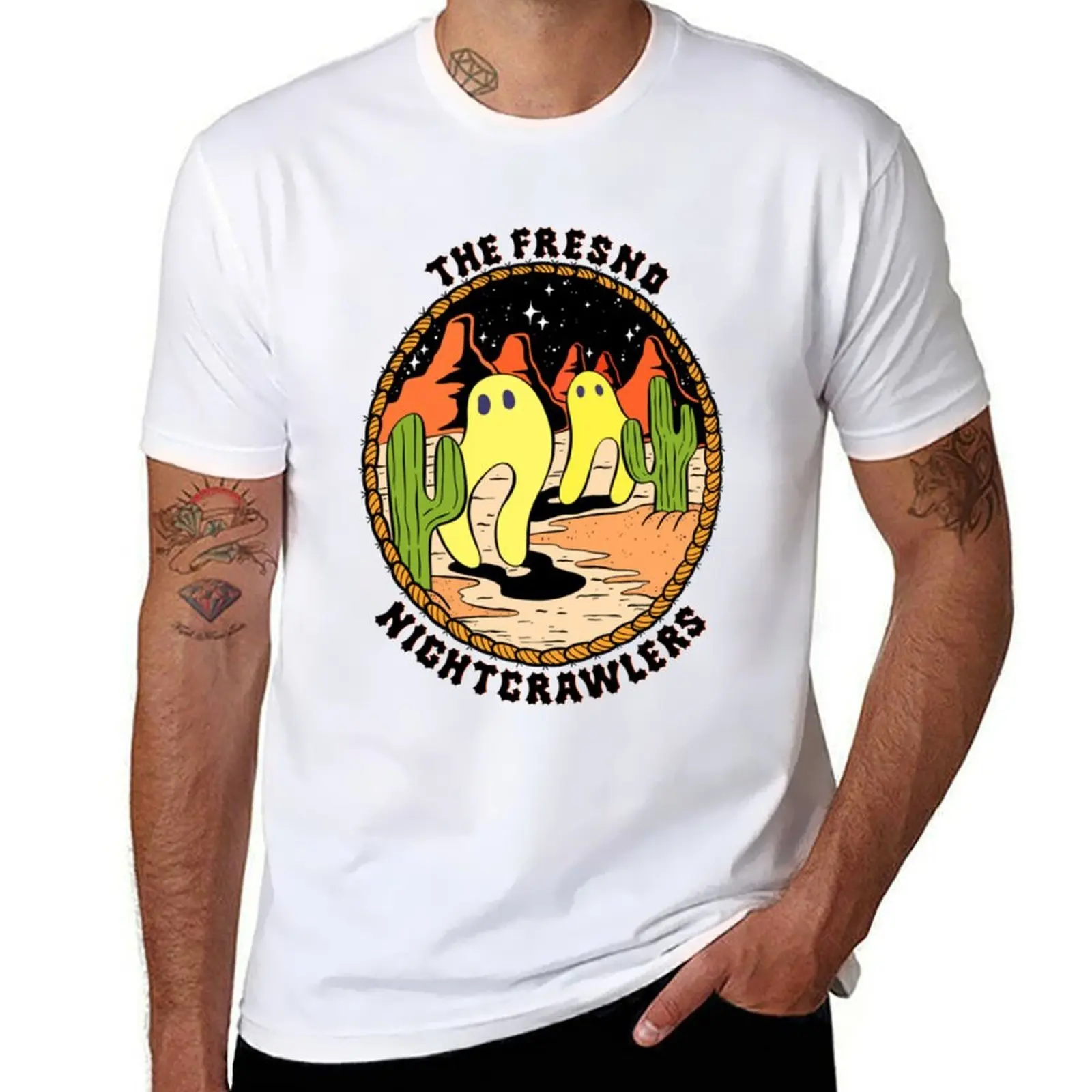 

Cryptid The Fresno Nightcrawlers T-Shirt t shirts for man graphic vintage g man t shirts for men T-Shirt