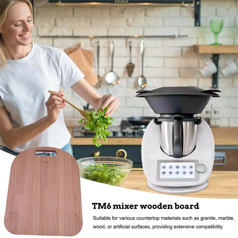 Stand Mixer Mat Sliding Mat Kitchen Wood Mixer Slider Mat Board Sliding Board Kitchen Appliance Mover Wooden Mixer Slider Mat