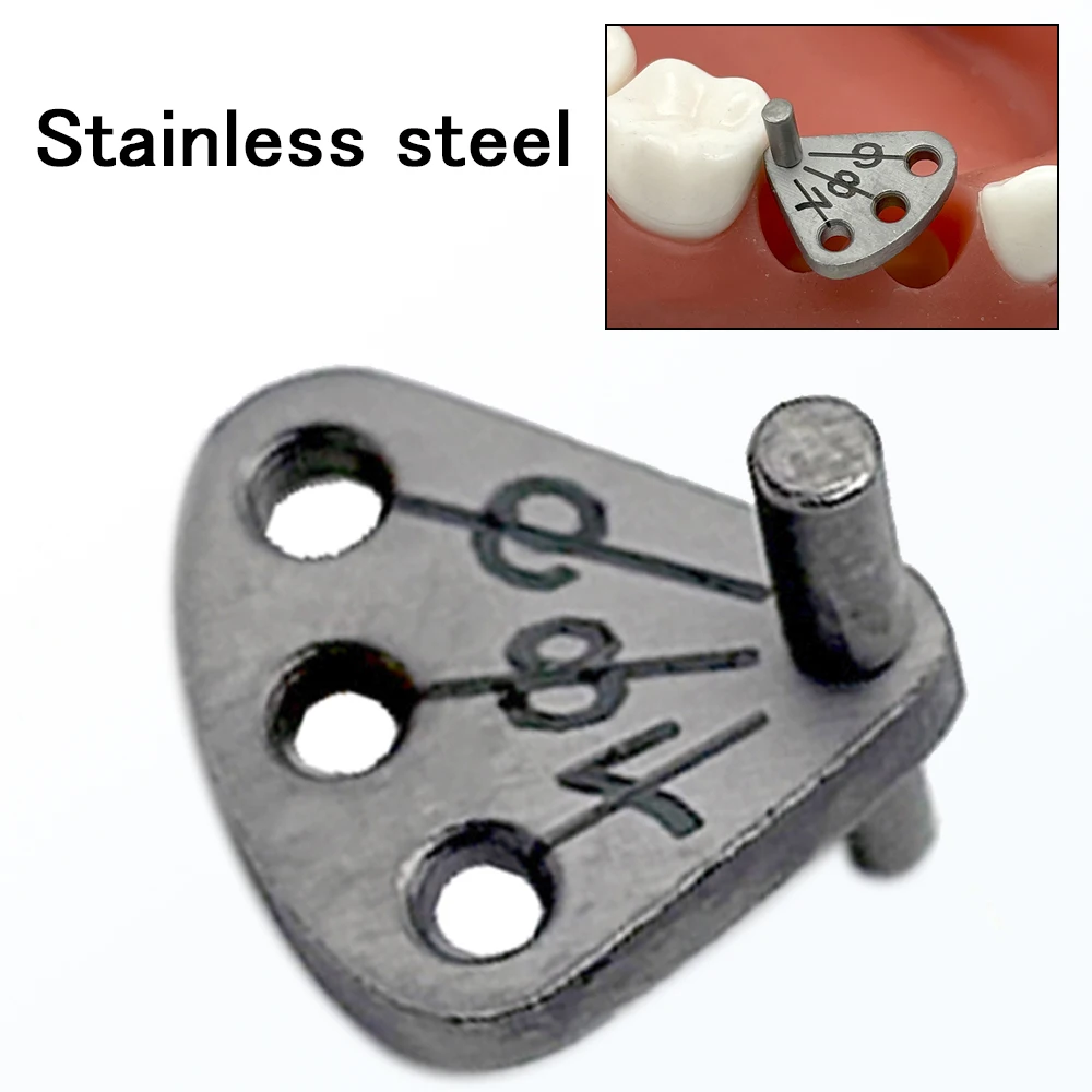 Dental implant Parallel Pin Gauge Dentist Medical Implant Locatring Guide Locating Rule Dental Stainless Steel Tool