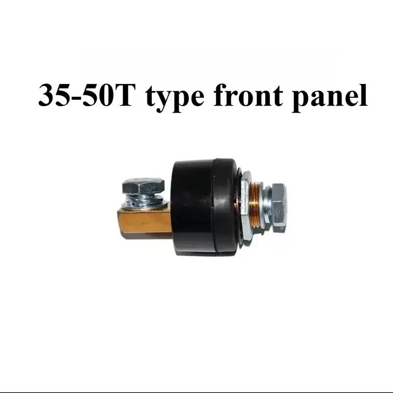Thickened Pure Copper Front Plate Quick Connector 35-50 Welding Machine Socket Rebar Welding Machine Lithium Battery