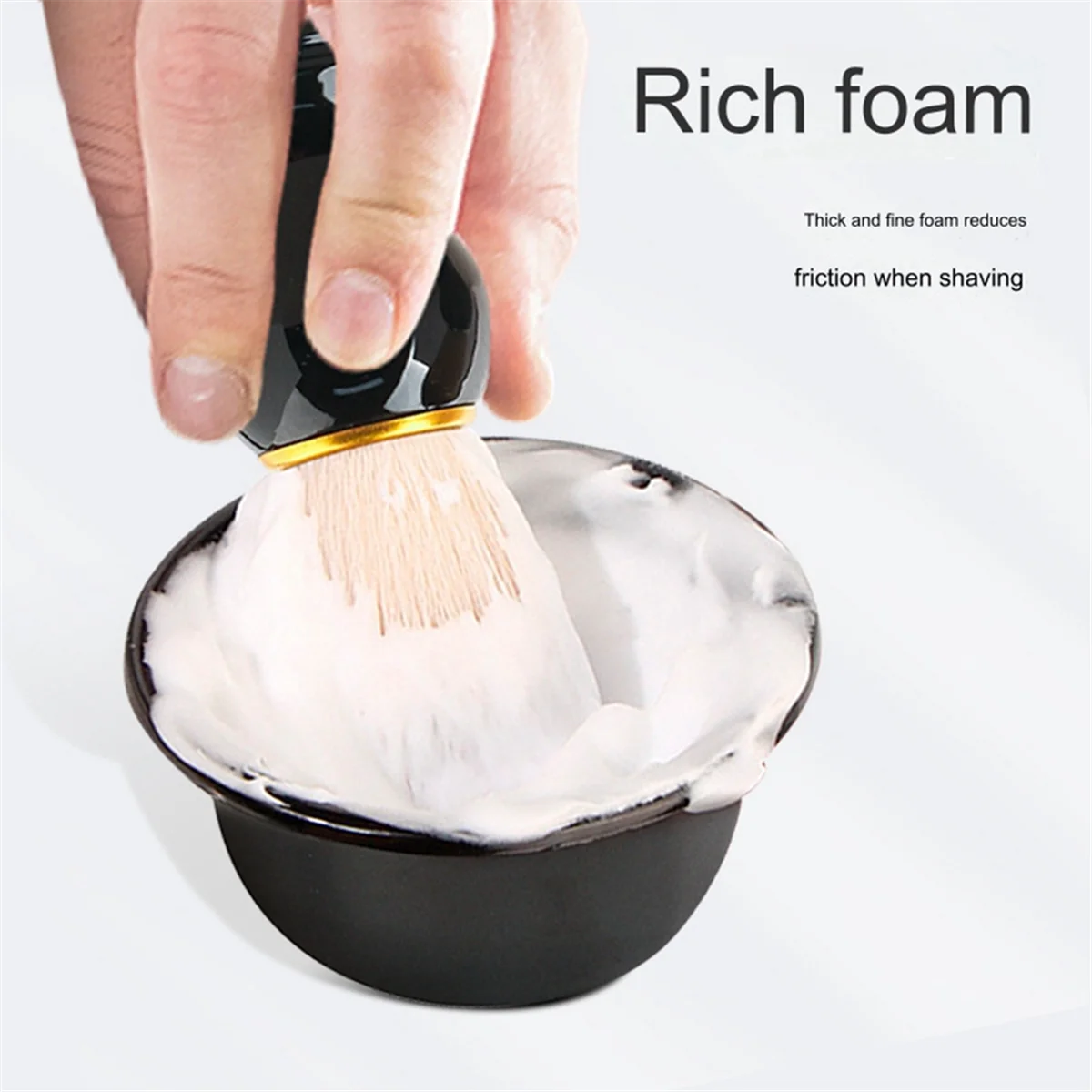 Мужская чаша для бритья, набор кистей для парикмахерской, инструменты для бритья, мытье лица, чаша для бритья, щетка