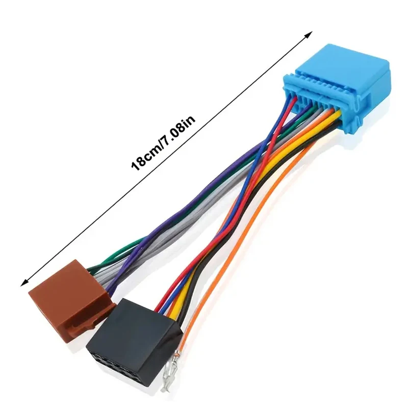 Car Radio Wire Adapter For Honda Accord Civic CRV Integra Integra Jazz Odyssey Car Radio ISO Adapter Switch Cable