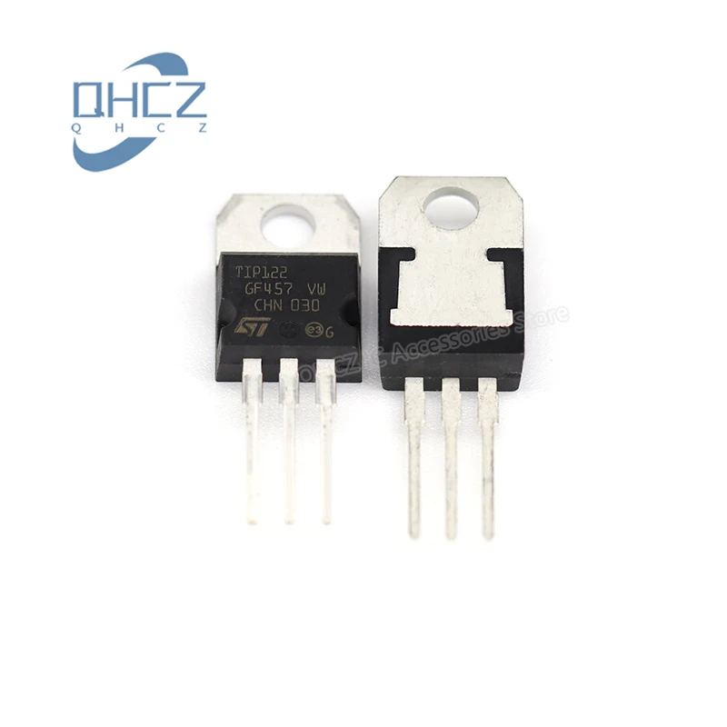 10PCS TIP122 Tubo Darlington 5A100V 2W TO-220 New Original  Integrated circuit IC chip In Stock