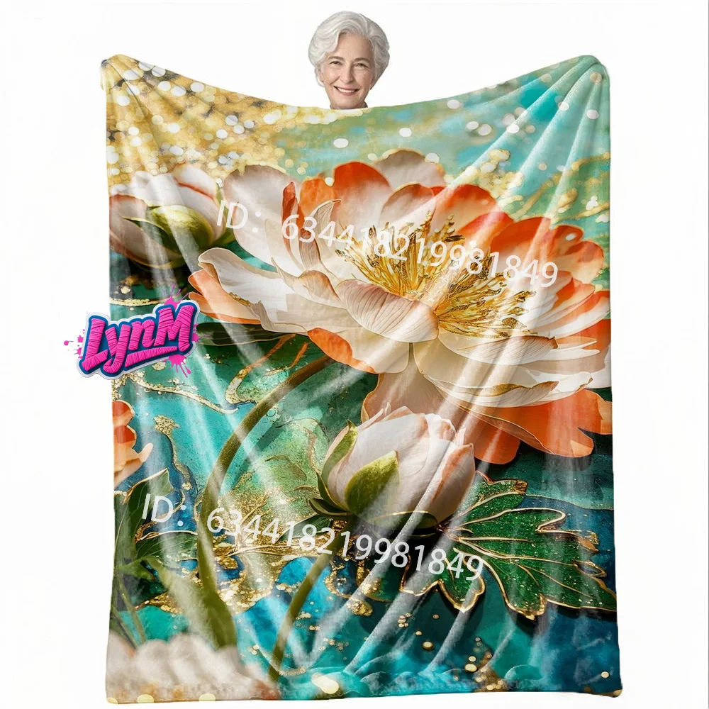 

Heavyweight Flannel | Festive Gift Selectio | Soft and delicate | Keep warm | Room Decor Blanket, Camping Stuff