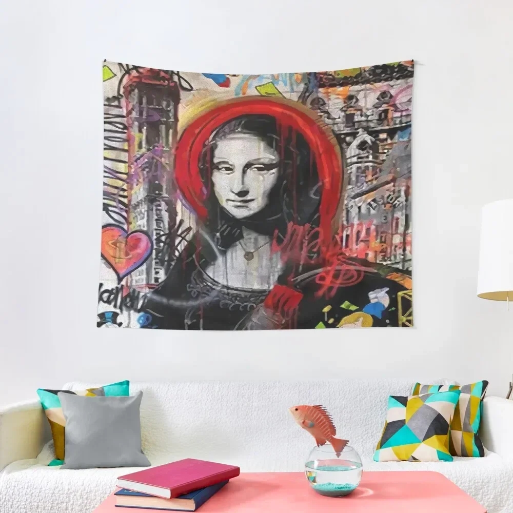 

Mona Lisa Tapestry Decorations For Room Aesthetic Room Decoration Wall Decor Hanging Tapestry