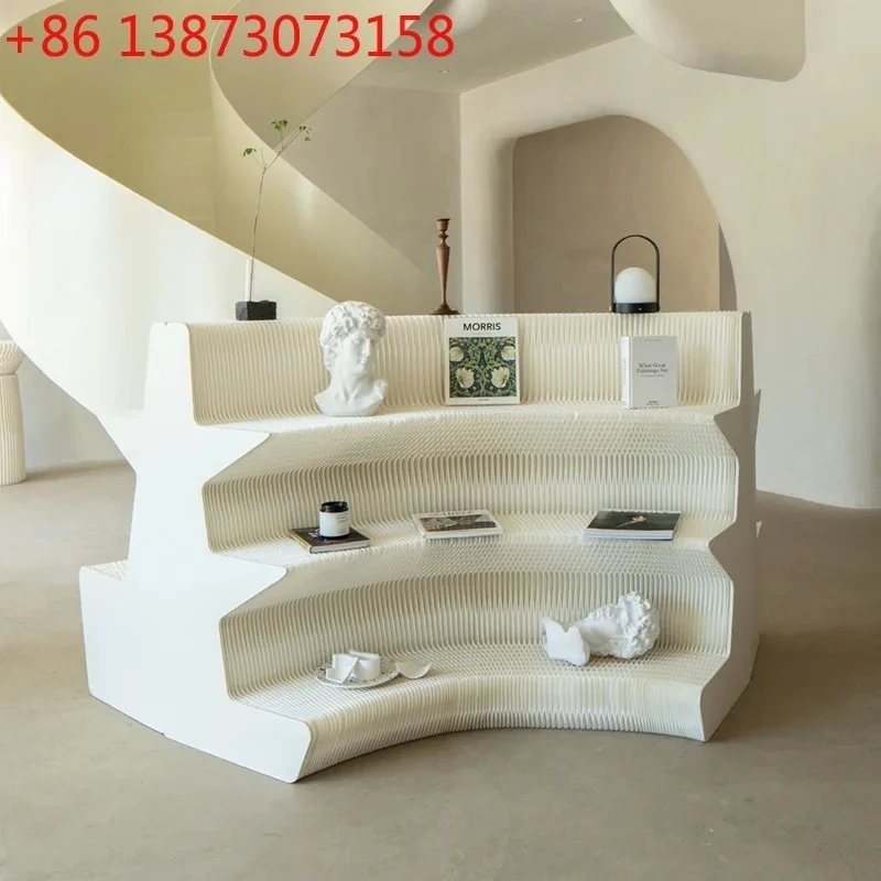 18 all things growth display stand Long exhibition display stand Double-sided floor high and low free combination di