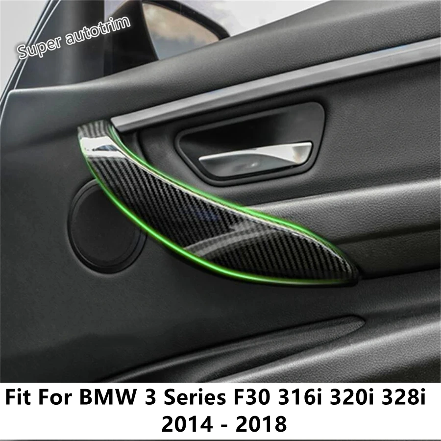 

Car Inner Door Armrest Handle Panel Strip Cover Trim ABS Accessories Interior For BMW 3 Series F30 316i 320i 328i 2014 - 2018