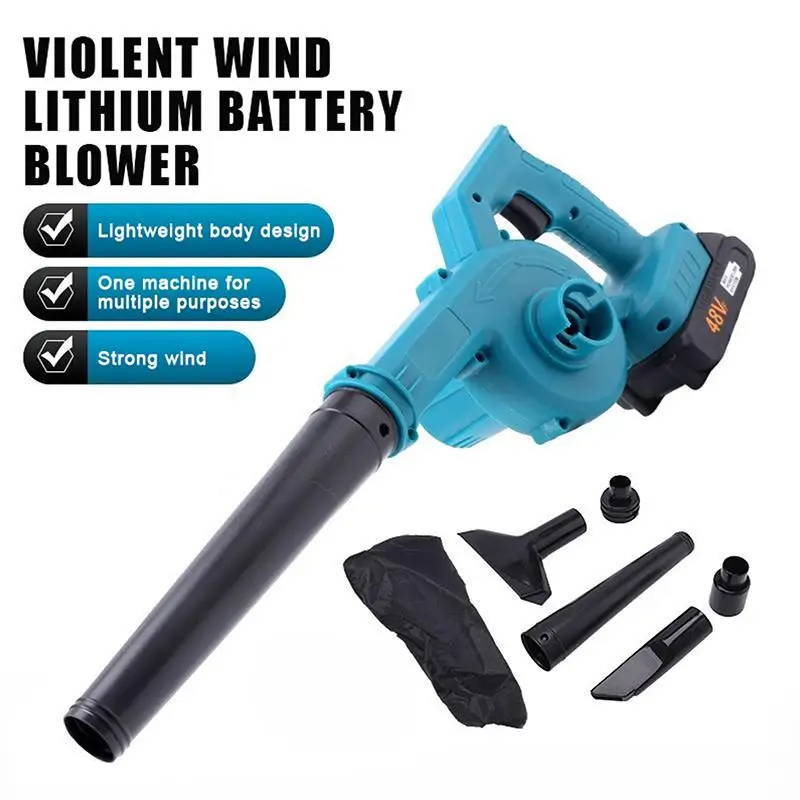 Cordless 2 In 1 Air Blower & Vacuum Cleaner With Lithium Battery Leaf & Dust Collector For Car Computer Garden CleaningBH-ELEVEN