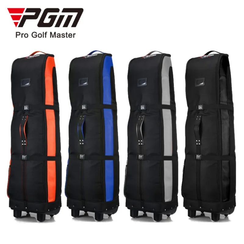 

PGM Golf Aviation Bag Golf Bag Travel with Wheels Large Capacity Storage Bag Foldable Airplane Travelling GolfBag HKB006/HKB010