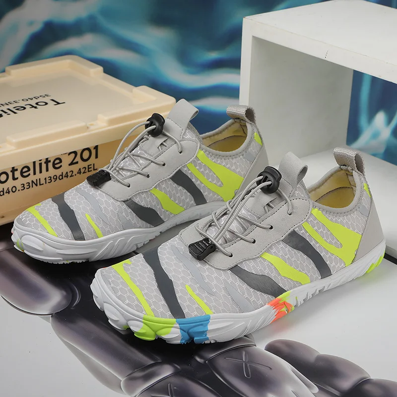 

New Unisex Wider Shoes Breathable Mesh Men Barefoot Wide-toed Shoes New Flats Soft Zero Drop Sole Wider Toe Sneakes Large Size