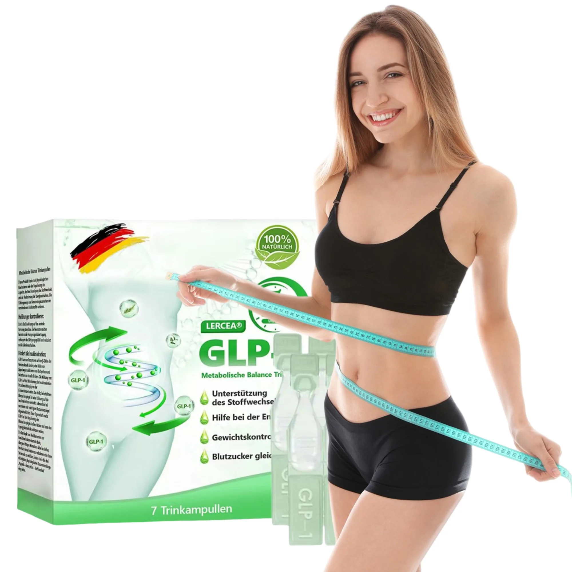 GLP1 Orals Liquid GLP 1 Peptide Complex Serum Supplements For Women Natural Advanced Body Care Liquids Drops