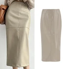 leather pencil skirt