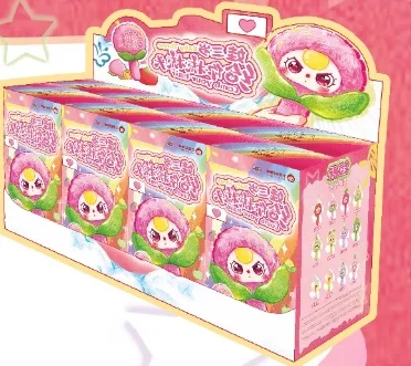 

New Baby Three Comb Your Hair Blind Box Cute Fruits And Vegetables Trendy Toy Figurine for Girls Cute Doll Birthday Gift