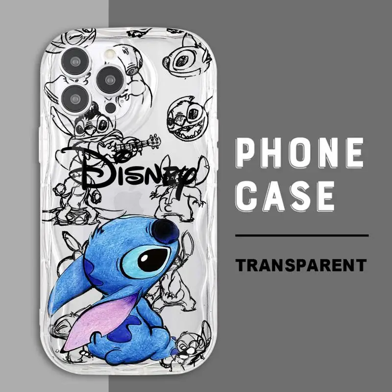 Steek De Baby Disney Telefoonhoesje Voor Apple Iphone 15 Plus Pro Max 13 14 Plus 12 11 Pro Max Mat