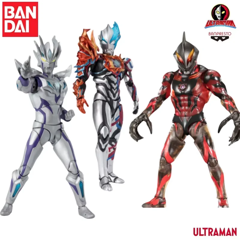 

Оригинальные фигурки Bandai S.H. Figuarts: Ультрамен Белиал, Ультрамен Зеро, Ультрамен Блазар. Новые, в коробке.