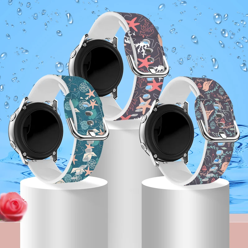 

Fresh Forest‌ Series for Samsung Galaxy Watch 7/6/5 40mm 44mm Band Replaceable Braceclet 22mm for Xiaomi Huawei