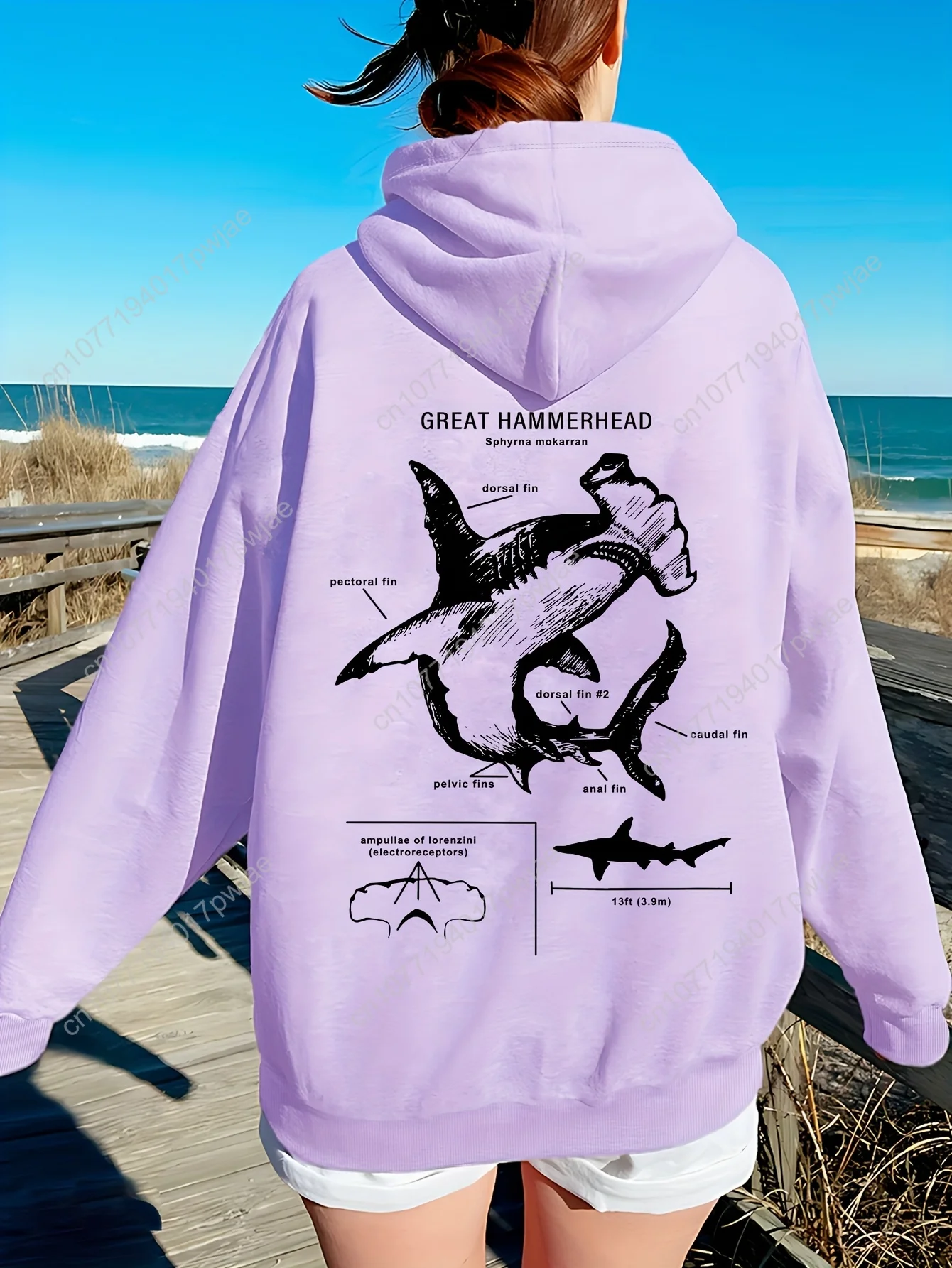 Moletom casual feminino