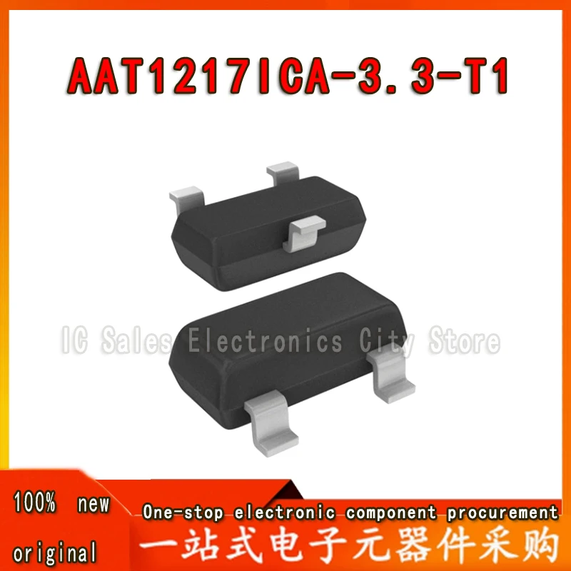 20PCS/lot AAT1217ICA-3.3-T1 IC REG BST 3.3V 0.5A SYNC TSOT23 1217 AAT1217