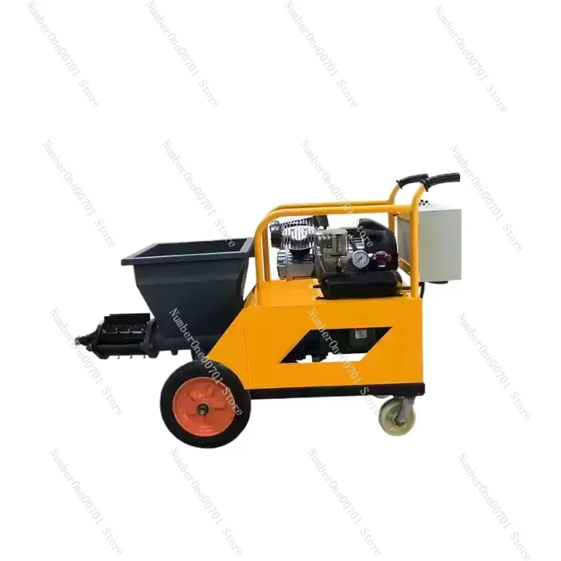 High-Pressure Putty Spraying Machine Cement Plaster Mortar Spraying Machine Automatic Brick Wall Cement Spraying Machine