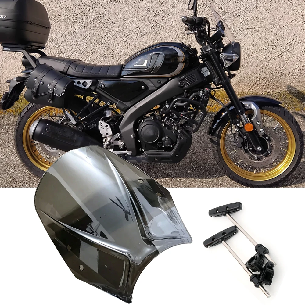 Parabrezza XSR125 per Yamaha XSR 125 Legacy Edition, Accessori Moto, Deflettore Vento, Carenatura Faro Anteriore, Nuovo