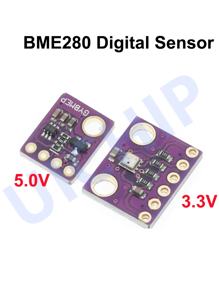 1-10 個 BME280 BMP280 5V 3.3V デジタルセンサー温度湿度気圧モジュール I2C SPI Arduino 用