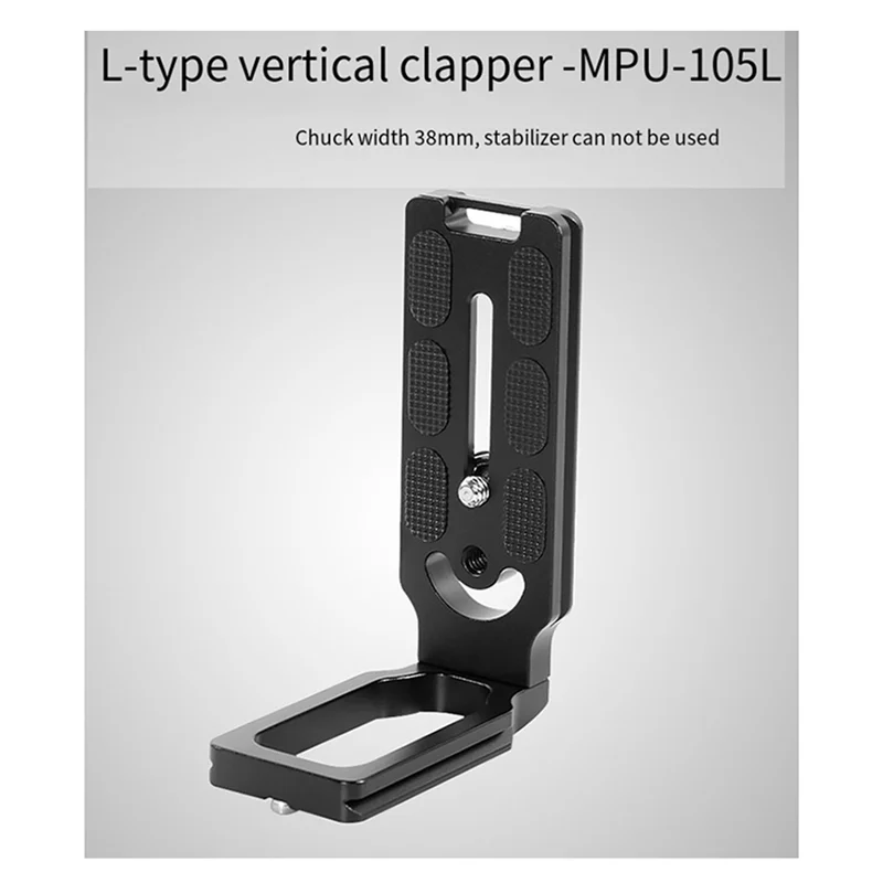 Dependable-SLR Camera Quick Release Plate Stabilizer Gimbal Vertical Plate Photography L-Shaped Quick Release Plate