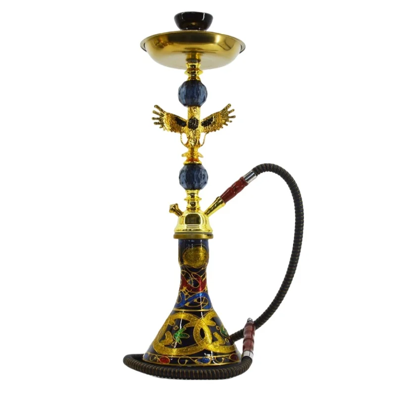 Hot selling classical style Arabic hookah, single or double tube, medium size hookah