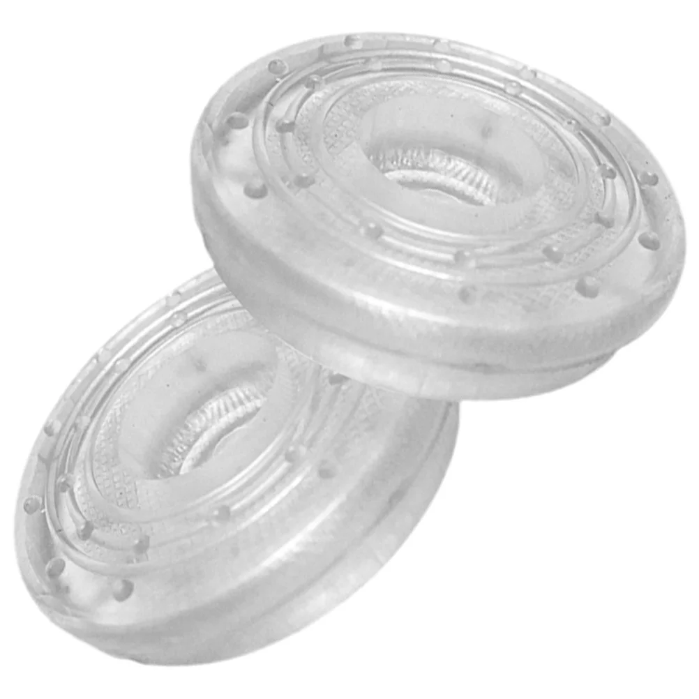 

2Pcs Anti Rubber Pads Pull Up Bar End Pad Transparent Protective Covers for Indoor Exercise Muscle Trainer Fitness