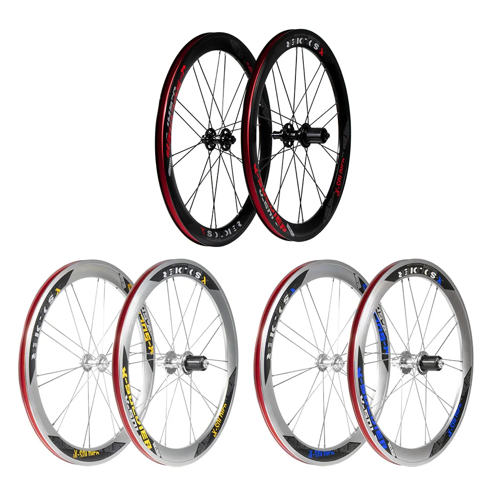 

CNC 20 inch 451 Folding Bike Wheelset - Disc/V Brake For DAHON Litepro Koozer JAVA Folding Bicycke Wheels