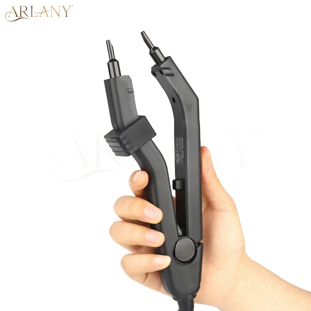 ARLANY Melting Heat Iron Hair Connector for K-Tip Extensions Adjustable Temperature Heat Wand Fusion Hair Extensions Iron
