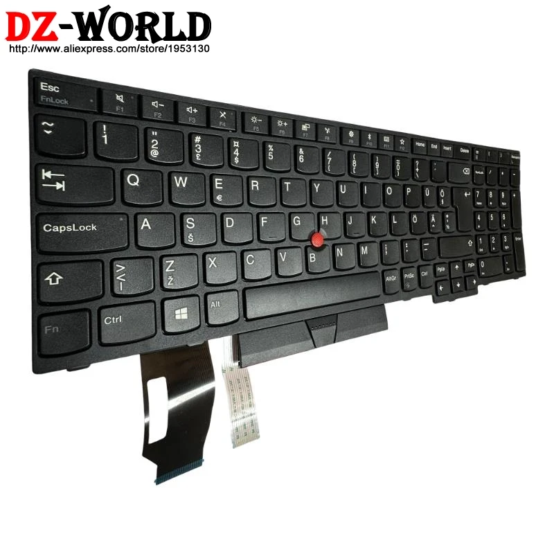 Imagem -02 - Teclado Preto para Lenovo Thinkpad E595 E580 E585 E590 T590 P53s L580 L590 P52 P72 P53 P73 01yp646 01yp657 01yp649 01yp671 01en9