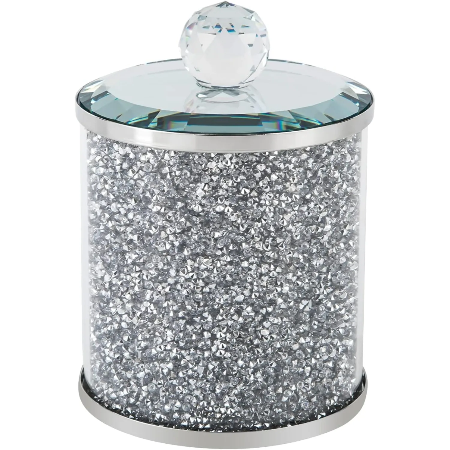 بيجونيابي 3er مجموعة ديامانتين بيهيلتر غلاسبيهيلتر جلاسفخس ميت ديكيل (10 * 14 سم / 4 * 5.5 بوصة)