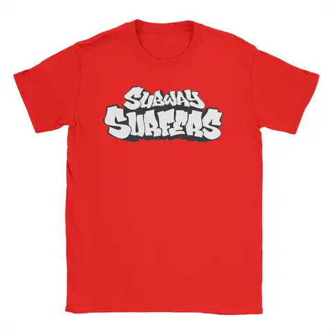 Men Women's Game Subway Surfers T Shirt Parkour Sport Cotton Clothes Funny Short Sleeve O Neck Tees Plus Size T-Shirts