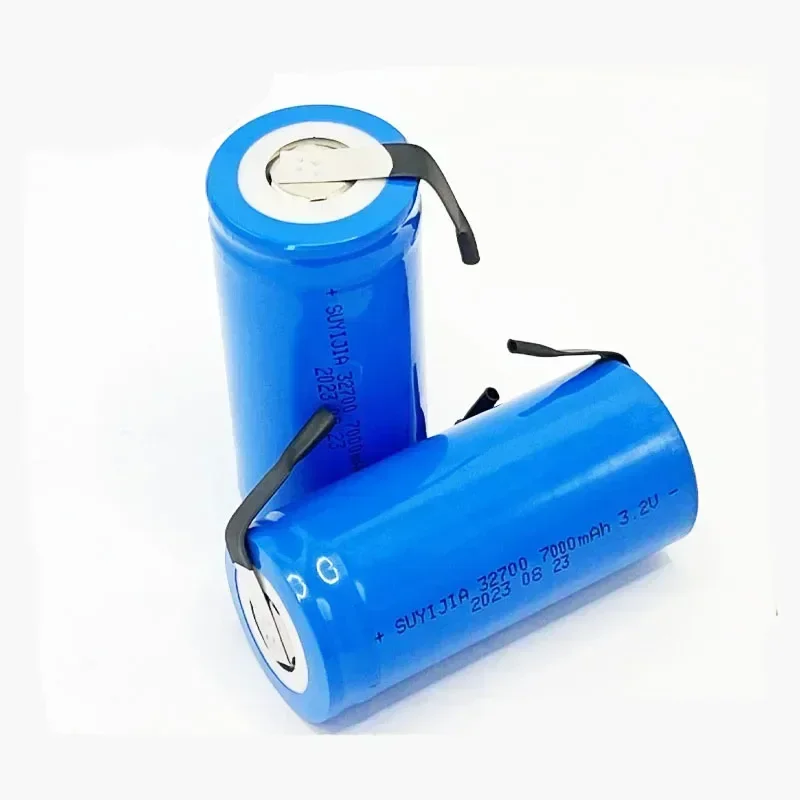 1-2pcs Lii-70A 3.2V 32700 7000mAh LiFePO4 Battery 35A Continuous Discharge Maximum 55A High Power Battery +DIY Nickel Sheets