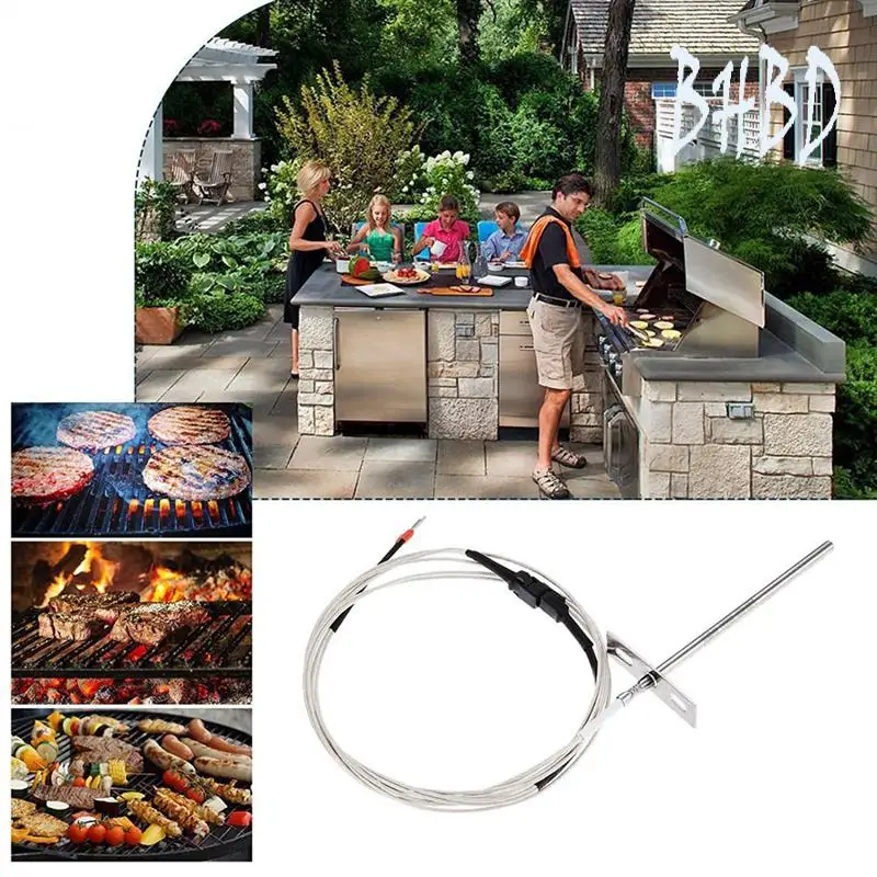 

BHBD-RTD High Temperature BBQ Probe Sensor Replacement Parts For Pit Boss 700 820 Series Wood Pellet Grills Pellet Smokers