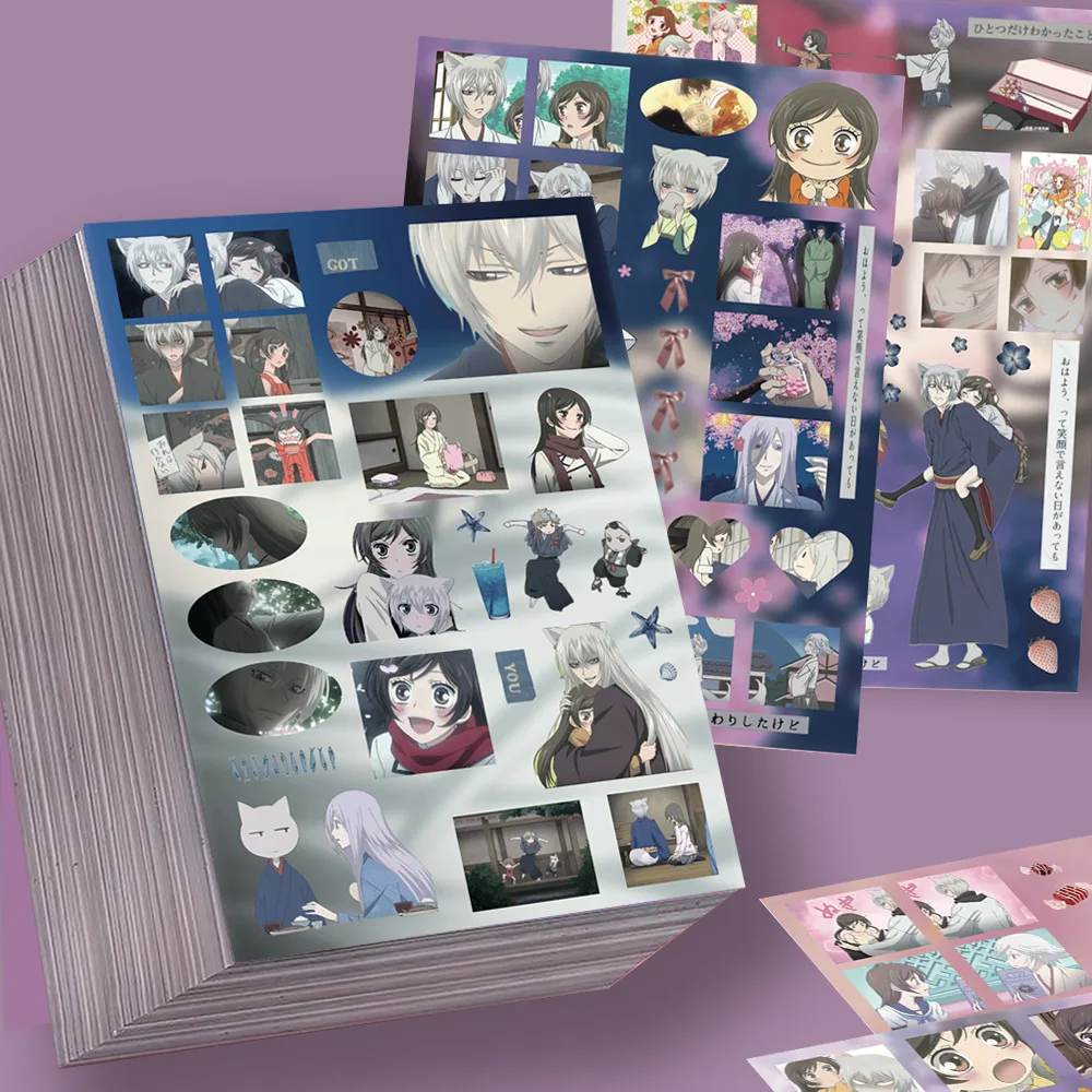 Kamisama Love Anime Sticker Sheets Tomoe Stickers For Journaling Notebook Luggage Water Bottle Waterproof Stationery