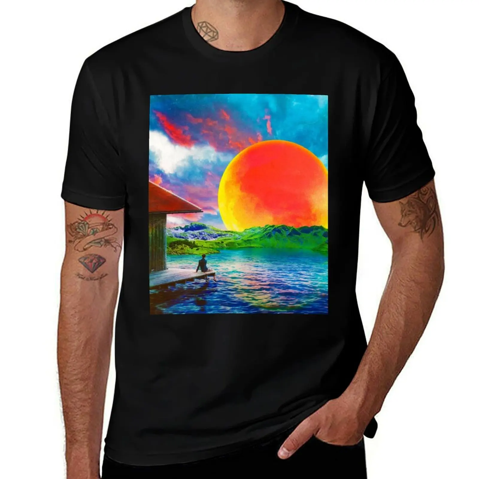 

Illumine T-Shirt man t shirt graphic t shirt for man 100 percent cotton