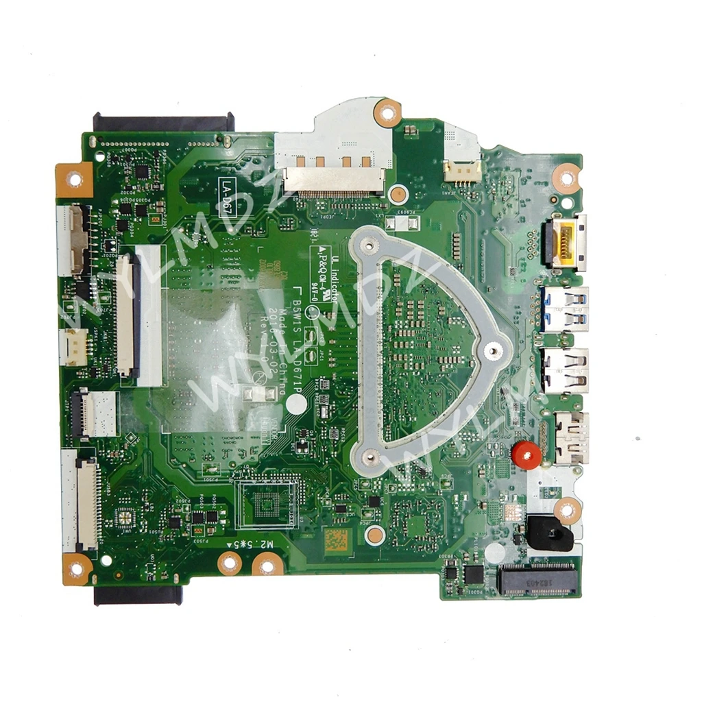 LA-D671P With 4405U CPU Notebook Mainboard For Acer Aspire ES1-572 ES1-572G Laptop Motherboard 100% Tested OK