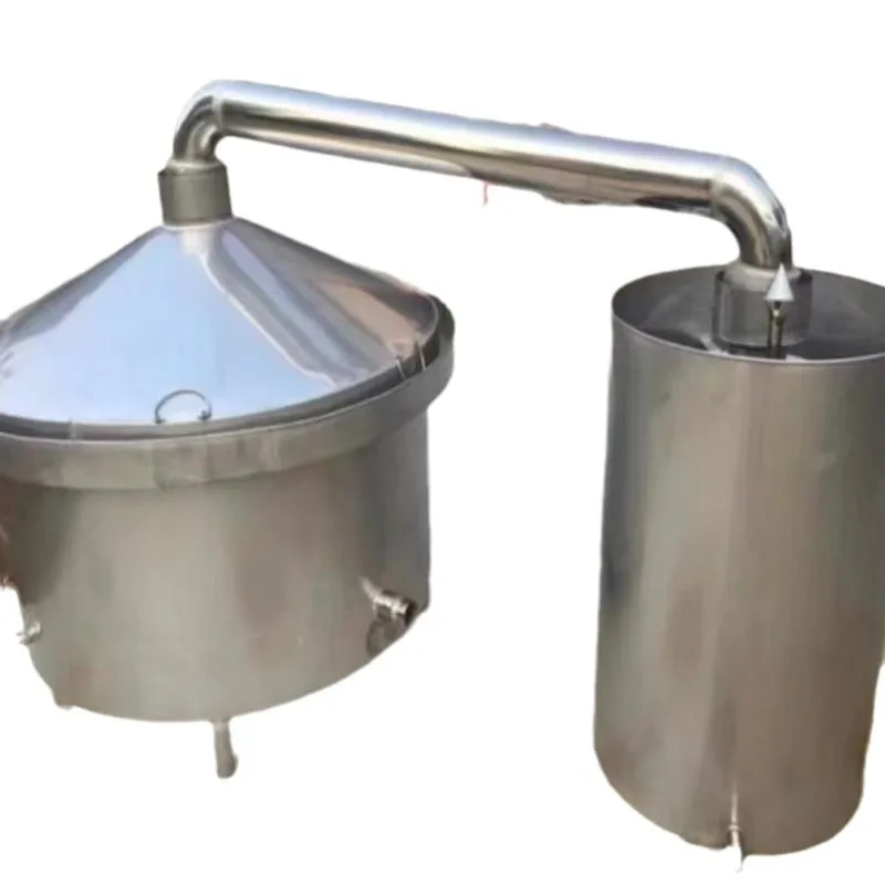 304 Stainless Steel Commercial Baijiu Distillation Shochu Pot 250kg Shochu Equipment Self-brewed Grain Wine Steam Pot