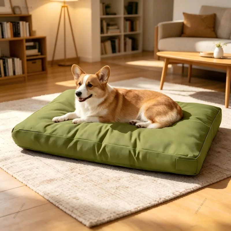 Plush Dog Bed Warmth Pet Mats Sofa Thickened Super Soft Polyester Pet Mat Dog Crate Mat Bed for Small Medium Large Dog Bed