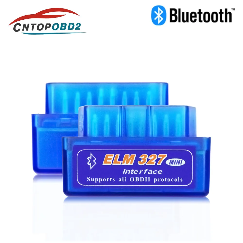 

Super Mini ELM327 Bluetooth V2.1 V1.5 OBD Scanner Car Error Code Reader OBD 2 Diagnostic Tool For Android Better then WIFI 327