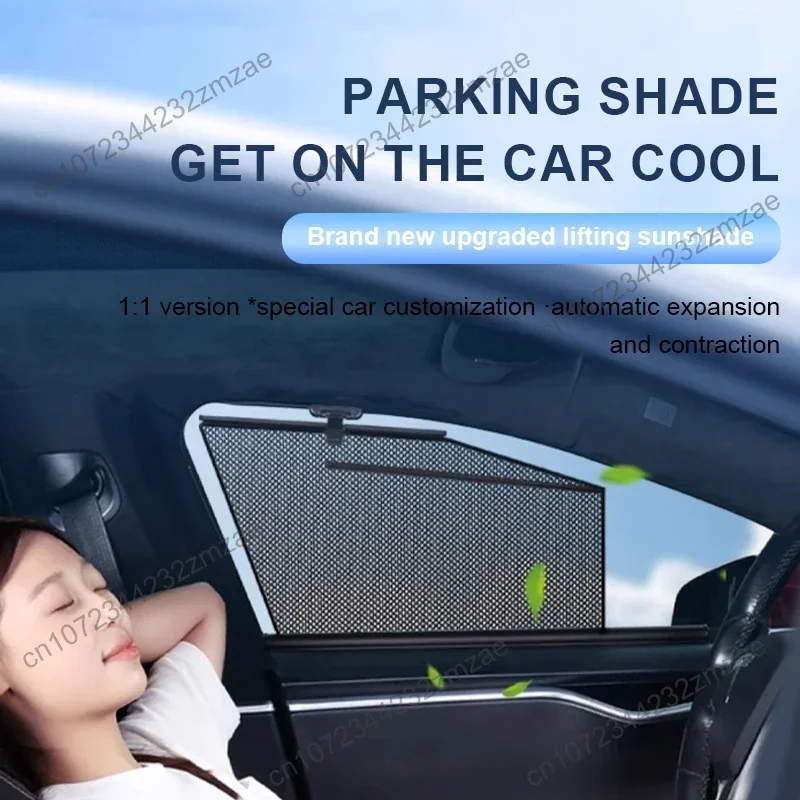 Customizable Car Side Window Sunshade For Mazda CX-5 Front Rear Window Auto Lifting Sunscreen Protection Car Interior Accessorie