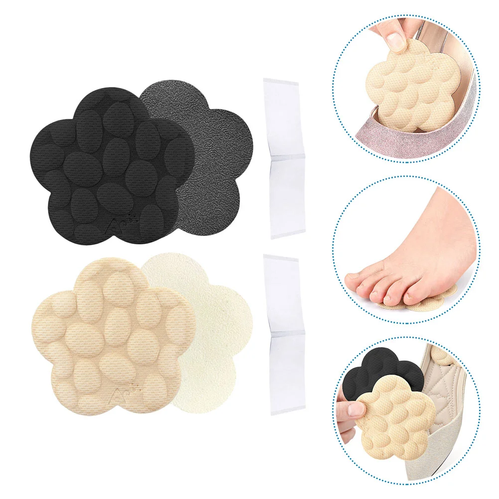 

2 Pairs High Heel Insole Protector Shoe Inserts for Women Accessories Protectors Shoes Pads Heels Cushion Grip Massage